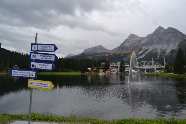 Na letošní sraz Walserů počasí nepřálo. Arosa 2016